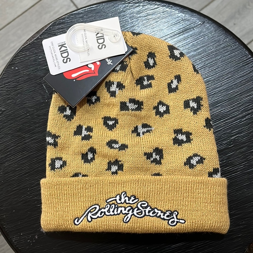 Bravado Kids Rolling Stones beanie NWT One size